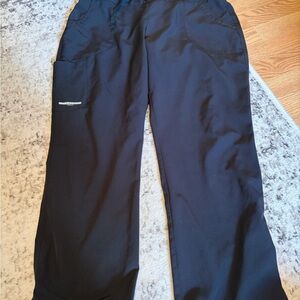 Skechers Black Pants with Subtle Reflective Logo